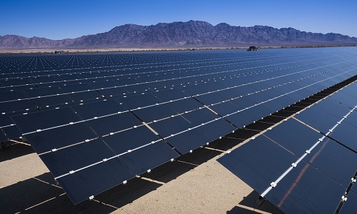 Insight - californian desert solar plant