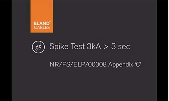 Eland Cables Spike Test
