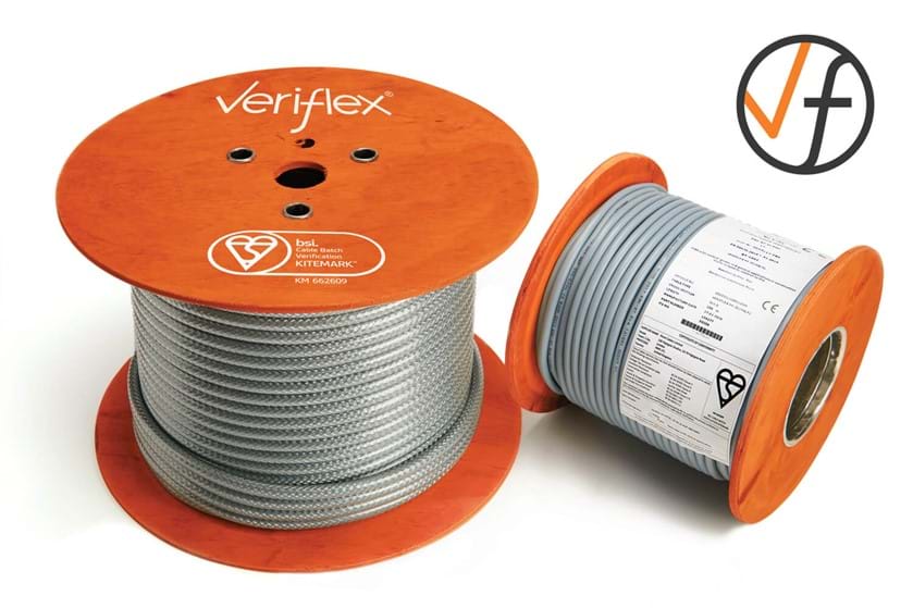 BSI Kitemark Tested Veriflex cable