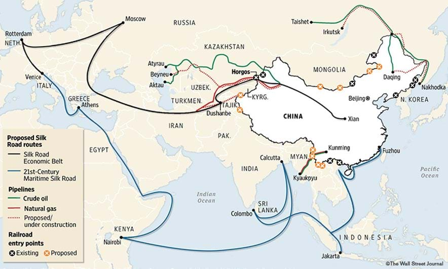 Insight - Chain's modern silk road