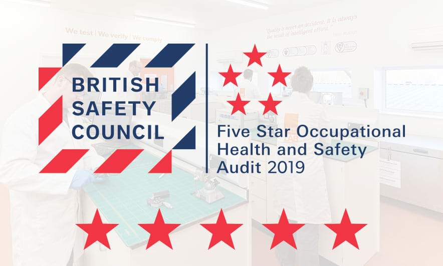 Achieving British Safety Council BSC 5 star status 2019