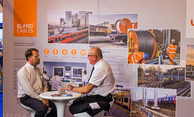 Press - Eland Cables attending Railtex