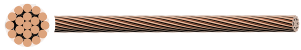 Rail Catenary Wire Hard Drawn Stranded Copper Conductor