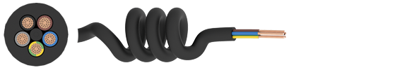 Curly Flex PVC Cable