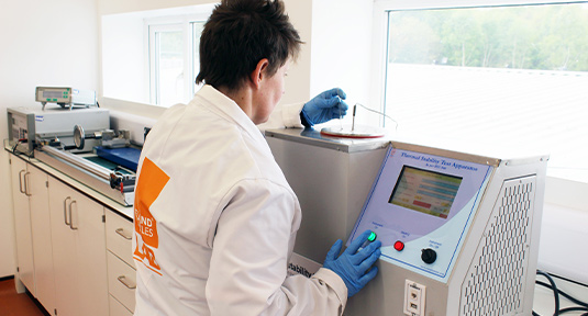 Thermal Stability Testing for Cables performed in The Cable Lab