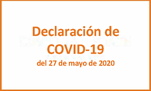 Declaración De COVID 19 Del 27 De Mayo De 2020 (1)