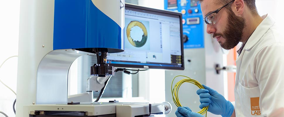 Cable Construction & Dimensional Testing performed in The Cable Lab