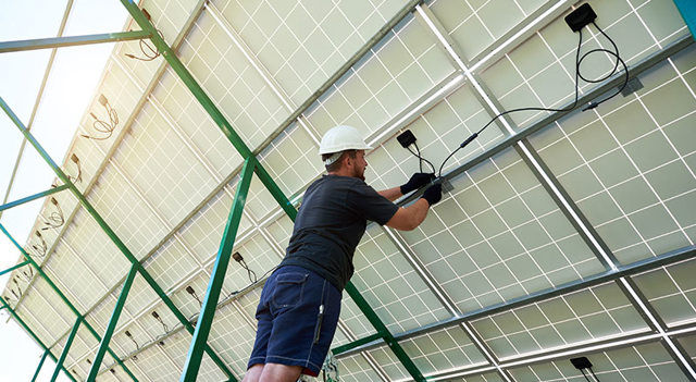 Cáp trang trại năng lượng mặt trời