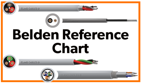 Belden Cables Comparison Chart