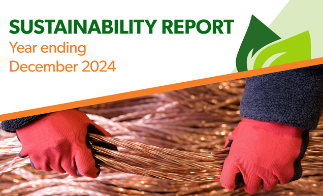 Sustainability Report Year Ending December 2024 News Page